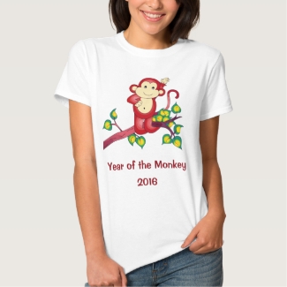 Year of the Monkey Red Shirt