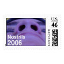 Year of the Nostril postage by dmcnair Year of the Nostril postage