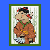 Year of the Ox 2009 postcards