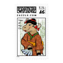 Year of the Ox Geisha Stamp by elledeegee Year of the Ox Geisha Stamp