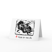 Year of The Ox Gift cards by Year_Of_Ox_TShirts Year of The Ox Gift cards