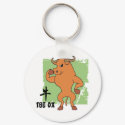 Year Of The Ox Gift keychains