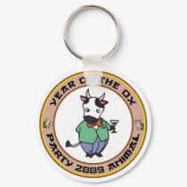 Year of The Ox Gift keychains