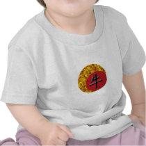 Year of the Ox: Gold and Red t-shirts