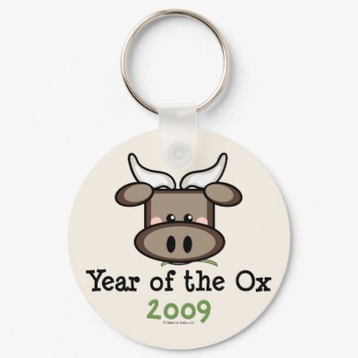 Year Of The Ox Key Chain by HolidayTeesGifts