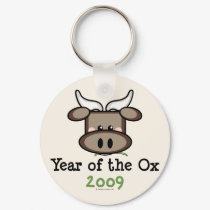 Year Of The Ox Key Chain keychains by HolidayTeesGifts Year Of The Ox Key Chain keychains