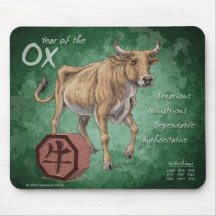Year of the Ox Mousepad