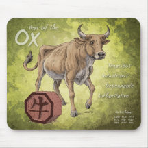 Year of the Ox Mousepad