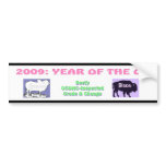 Year of the Ox: Obrahman &amp; Bison Bumper Stickers