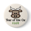 Year Of The Ox Pin buttons by HolidayTeesGifts Year Of The Ox Pin buttons
