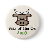 Year Of The Ox Pin buttons