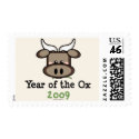 Year Of The Ox Postage Stamp by HolidayTeesGifts Year Of The Ox Postage Stamp