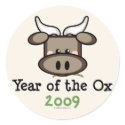 Year of the Ox Sticker
