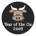 Year Of The Ox Sticker