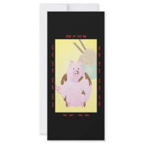Year of the Pig rack cards by RankinOriginals Year of the Pig rack cards