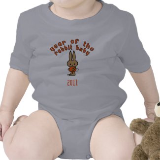 Year of the Rabbit Baby Custom Gifts shirt