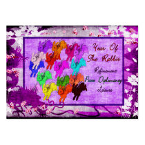 Year of The Rabbit business cards