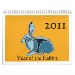 Year of the Rabbit Wall Calendar