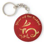 Year of the Rabbit Chinese New Year Version II Key Chains
