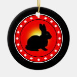 Year of the Rabbit Christmas Ornament