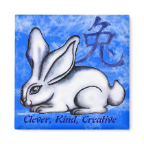 Year of the Rabbit Refrigerator Magnets