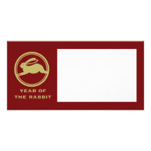 Year of the Rabbit Photo Card Template
