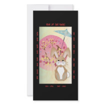 Year of the Rabbit photo cards