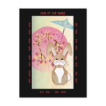 Year of the Rabbit Post Card