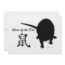 Year of the Rat Invitation