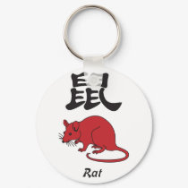 Year of the Rat keychains by ArtmakersWorlds Year of the Rat keychains