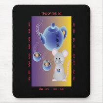 Year of the Rat mousepads by RankinOriginals Year of the Rat mousepads