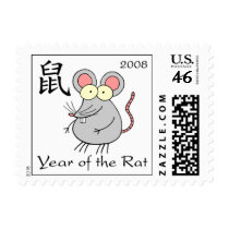 Year of the Rat Postage Stamps