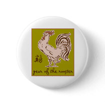 Year Of The Rooster buttons by alternateworlds Year Of The Rooster buttons