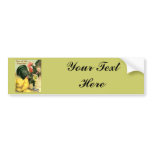 Year of the Rooster Medallion Bumper Sticker