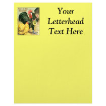 Year of the Rooster Medallion Custom Letterhead