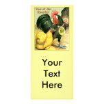 Year of the Rooster Medallion Customized Rack Card