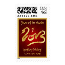 Year of the Snake 2013 Postage Stamps