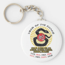 Year of the Snake 2013 Qualities Key Chain