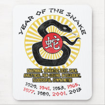 Year of the Snake 2013 Qualities Mouse Pads