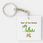 Year of the Snake Acrylic Key Chain