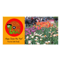 Year of the Snake Picture Card