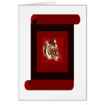 sketchart26, greeting, card, year, tiger, 2010,