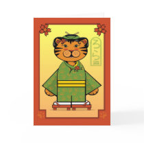 Year of the Tiger Chinese New Year Card by elledeegee Year of the Tiger Chinese New Year Card