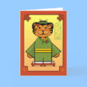 Year of the Tiger Chinese New Year Card
