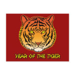 Year of the Tiger Portrait postcards