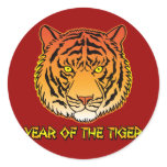 Year of the Tiger Portrait stickers