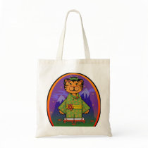 Year of the Tiger Tote bags by elledeegee Year of the Tiger Tote bags