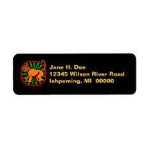 Year of Tiger Cats address Label EZ2 Change Info