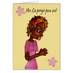 Year the priyè louse zot card