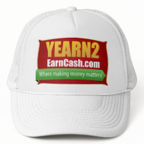 Yearn2earncash Baseball Cap Trucker Hat
